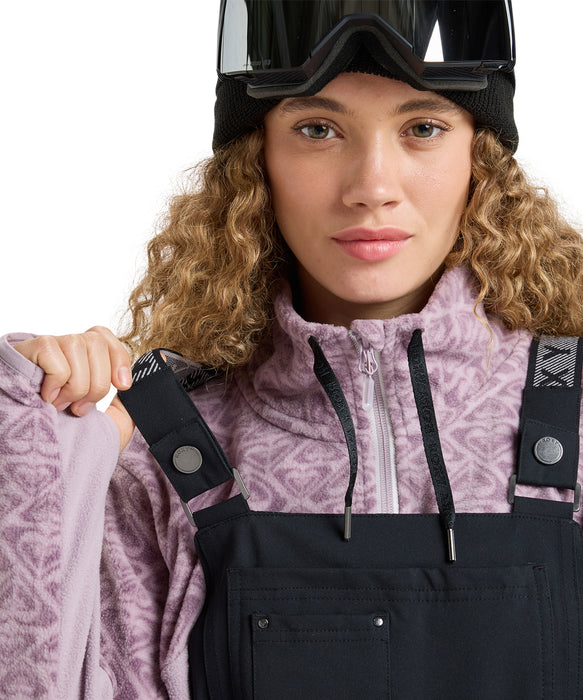 ROXY ウィメンズ RIDEOUT BIB PT ビブパンツ つなぎ ワンピース スノーパンツ サイドファスナー付き【25-26SNOWモデル】 KVJ0 / XS