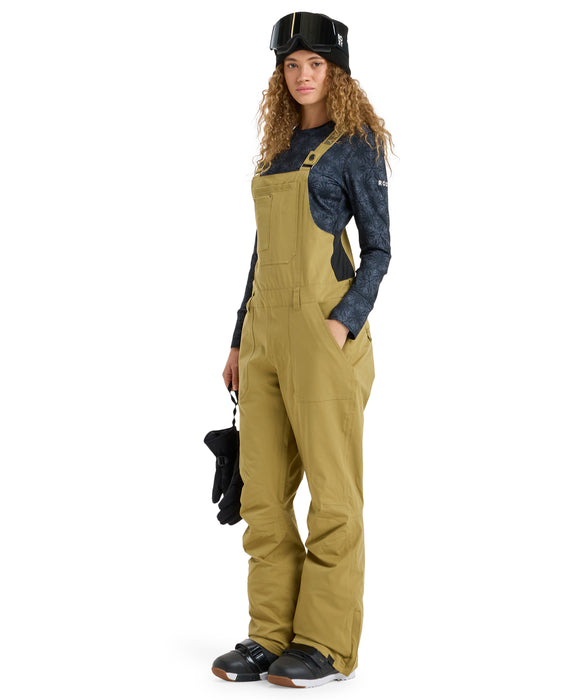 ROXY ウィメンズ RIDEOUT BIB PT ビブパンツ つなぎ ワンピース スノーパンツ サイドファスナー付き【25-26SNOWモデル】 TMG0 / XS