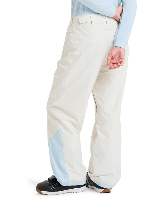 ROXY ウィメンズ STEEPLY PT スノーパンツ ルーズシルエット メンズライク【25-26SNOWモデル】 WCF0 / XS