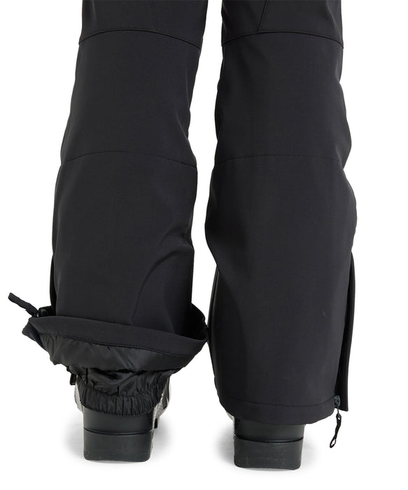 【鉄眉】ROXY スノーパンツ ブラック ROXY ウィメンズ RISING HIGH PT スノーパンツ スキニー ハイウエスト