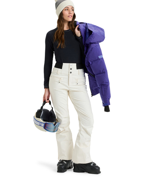 ROXY ウィメンズ RISING HIGH PT スノーパンツ スキニー ハイウエスト【25-26SNOWモデル】 WCF0 / XS