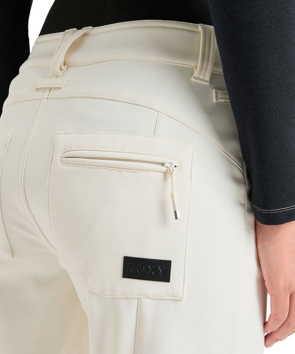 ROXY ウィメンズ RISING HIGH PT スノーパンツ スキニー ハイウエスト【25-26SNOWモデル】 WCF0 / XS