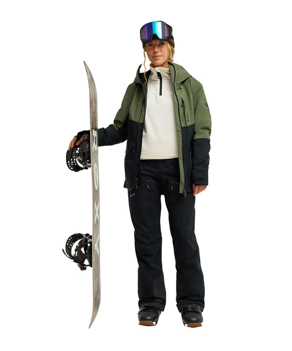 ROXY ウィメンズ GORE-TEX STRETCH LANDFORM PT スノーパンツ 【26-27SNOWモデル】 KVJ0 / L