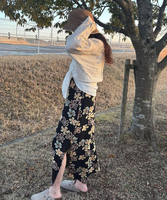 ROXY STAY SUNNY SLIP DRESS サイドスリット ワンピース 【2026年春夏モデル】