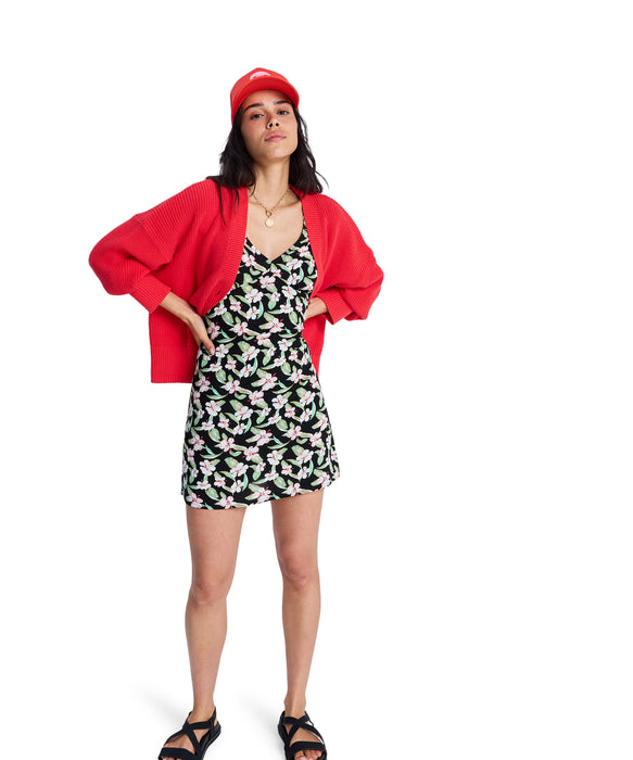 ROXY ウィメンズ FREE SPIRITS MINI ワンピース 【2026年春夏モデル】 KVJ2 / M