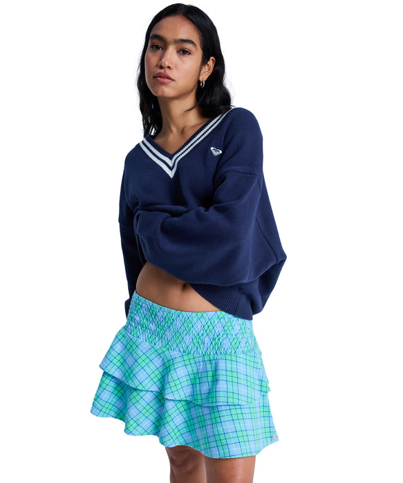 ROXY ウィメンズ TUESDAYS MINI SKIRT スカート 【2026年春夏モデル】 XBGB / M