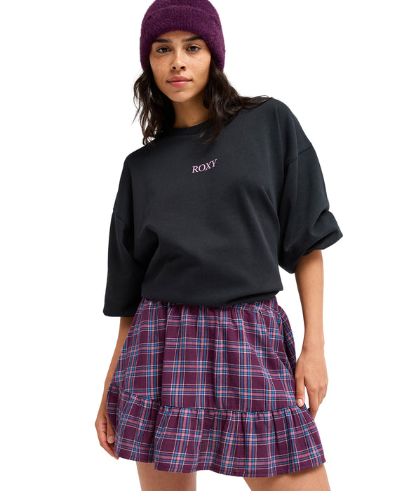 ROXY ウィメンズ REMIX REBEL MINI SKIRT スカート 【2026年秋冬モデル】 XPGP / M