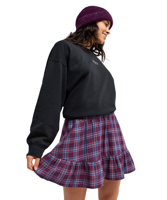 ROXY ウィメンズ REMIX REBEL MINI SKIRT スカート 【2026年秋冬モデル】 XPGP / M