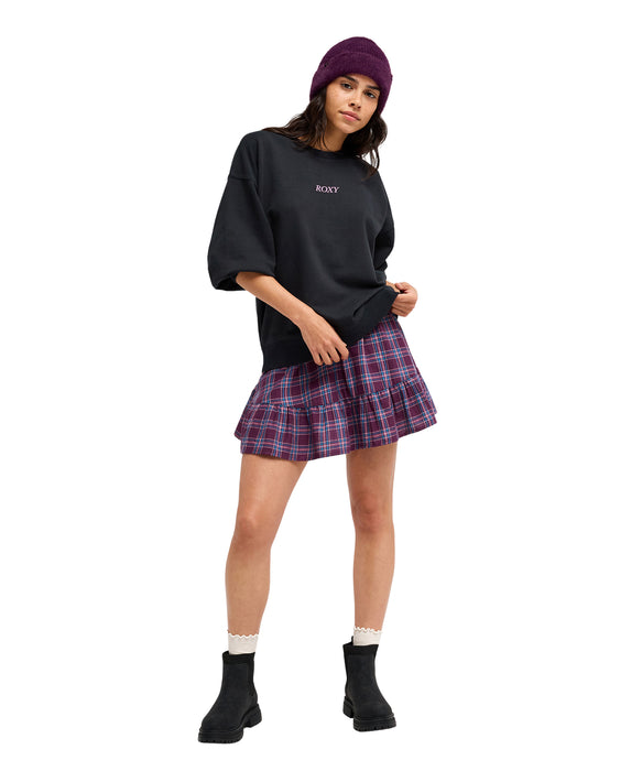 ROXY ウィメンズ REMIX REBEL MINI SKIRT スカート 【2026年秋冬モデル】 XPGP / M