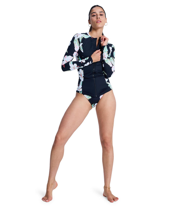 ROXY ウィメンズ LS LYCRA 長袖ラッシュガード 【2026年春夏モデル】 KVJ2 / M