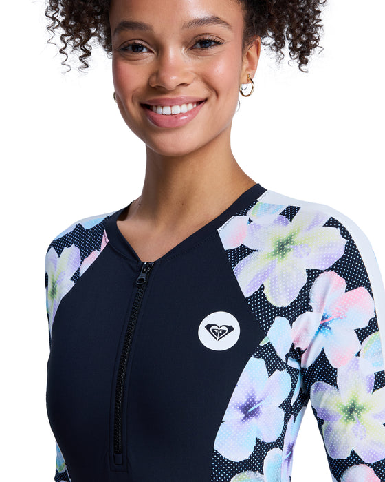 ROXY ウィメンズ FITNESS ROXY ACTIVE LS ONESI ワンピース 【2026年春夏モデル】 KVJ7 / M