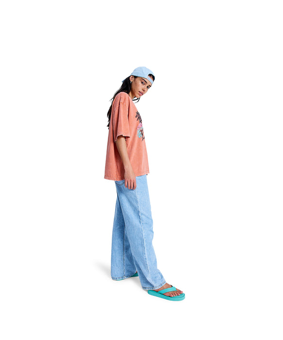 ROXY ウィメンズ TALLOVERSIZE WASHED Tシャツ 【2026年春夏モデル】 MLN0 / M
