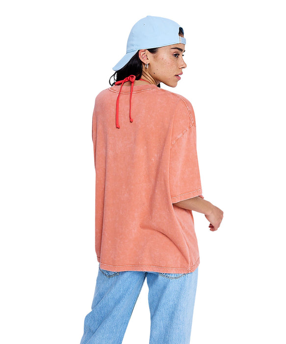 ROXY TALLOVERSIZE WASHED ウォッシュ加工 Tシャツ 【2026年春夏モデル】