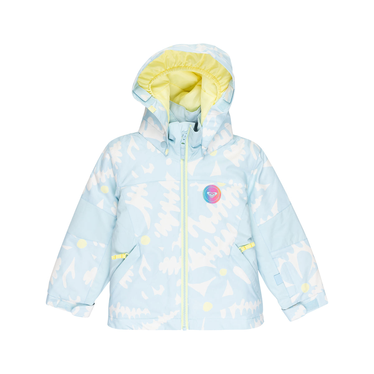 ROXY キッズ SNOWY TALE JK スノージャケット グローブホルダー付き 撥