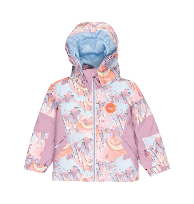 ROXY キッズ SNOWY TALE JK スノージャケット 【25-26SNOWモデル】 NKN2 / 120