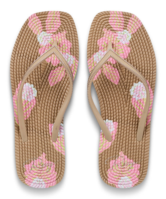 ピーチローズ 新品未使用♡ ROXY ARIZONA DREAMS ビーチサンダル 【2026年春夏モデル】