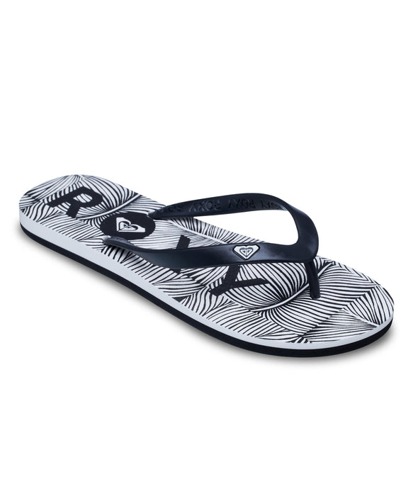 ROXY ウィメンズ TAHITI VII ビーチサンダル 【2026年春夏モデル】 BKW / 25CM