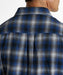 REEF メンズ OMBRE CHECK SHIRTS 長袖シャツ 【2026年秋冬モデル】 BLU / XL