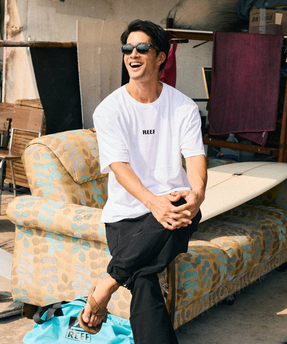 REEF メンズ 26SM HERITAGE LOGO T Tシャツ 【2026年夏モデル】