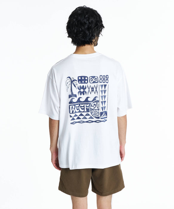 REEF メンズ SUMMER MIX ART T Tシャツ 【2026年夏モデル】