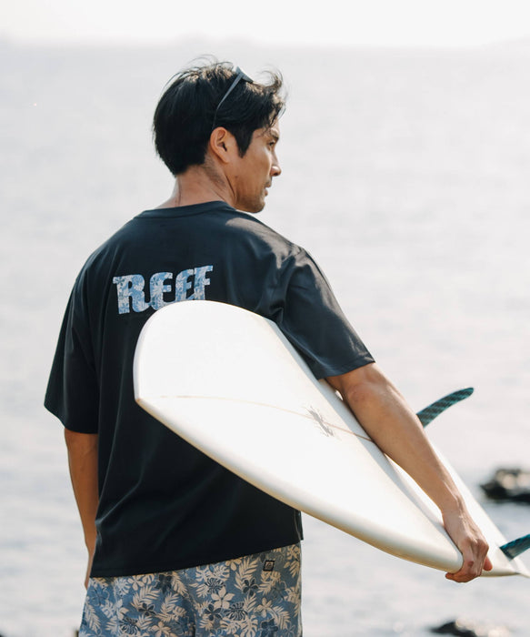 REEF メンズ BOTANIA&ISLAND LOGO T Tシャツ 【2026年夏モデル】