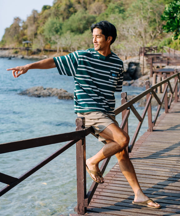 REEF メンズ BOARDER POCKET T Tシャツ 【2026年夏モデル】