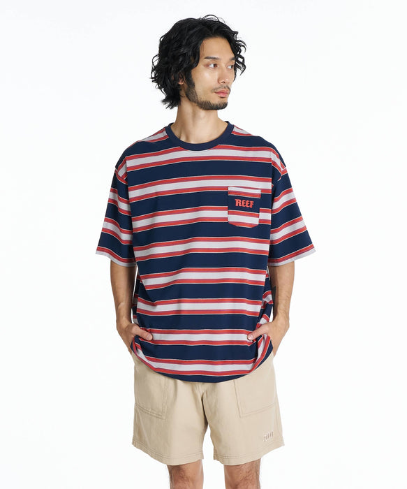 REEF メンズ BOARDER POCKET T Tシャツ 【2026年夏モデル】
