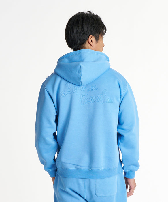 REEF メンズ VINTAGE WASH ZIP PARKA パーカー 【2026年秋冬モデル】 LBLU / XL