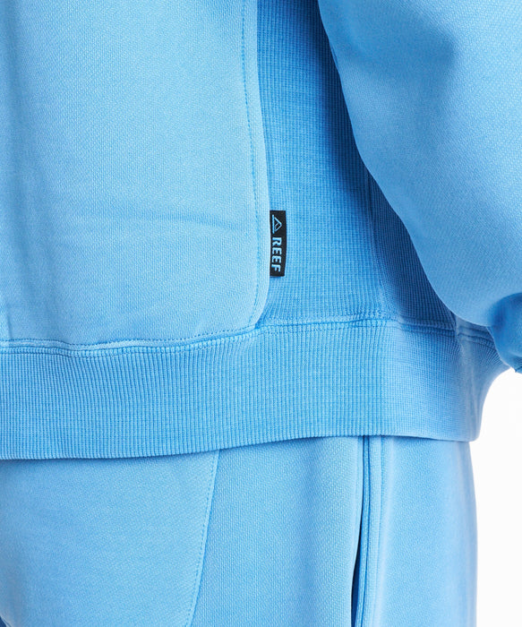REEF メンズ VINTAGE WASH ZIP PARKA パーカー 【2026年秋冬モデル】 LBLU / XL