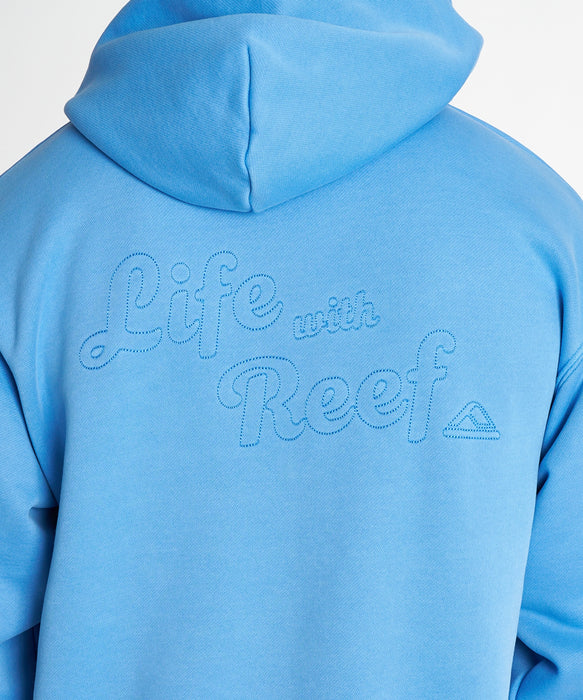 REEF メンズ VINTAGE WASH ZIP PARKA パーカー 【2026年秋冬モデル】 LBLU / XL