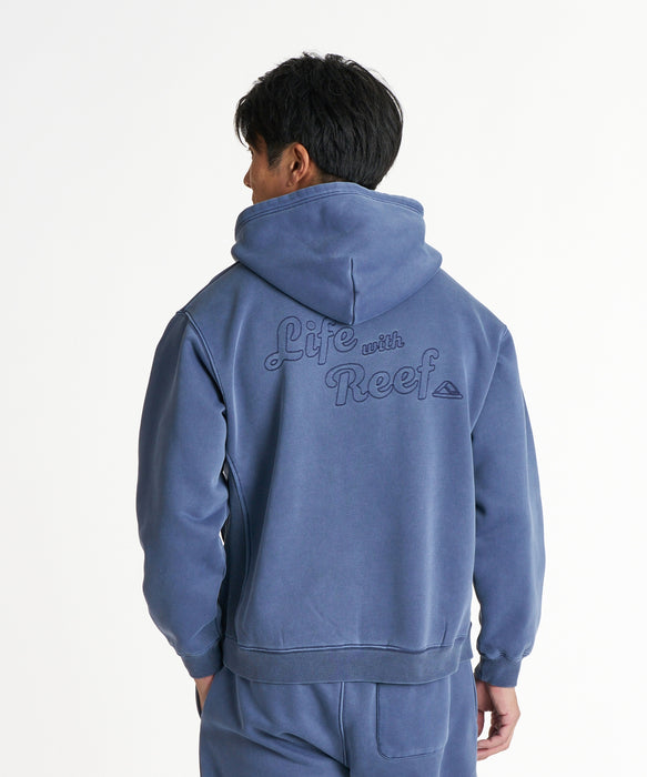 REEF メンズ VINTAGE WASH ZIP PARKA パーカー 【2026年秋冬モデル】 NVY / XL