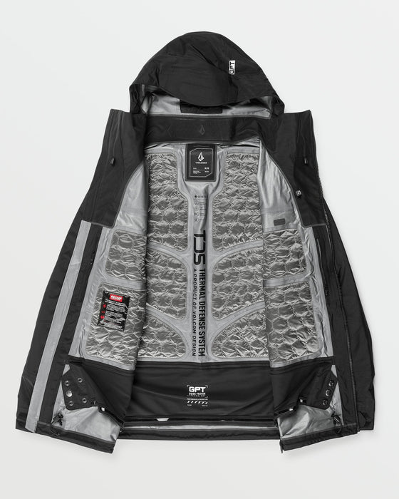【OUTLET】VOLCOM Mens Tds Infrared Gore-Tex Jacket - Black