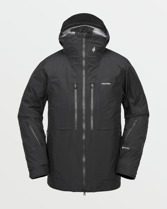 【OUTLET】VOLCOM Mens Tds Infrared Gore-Tex Jacket - Black