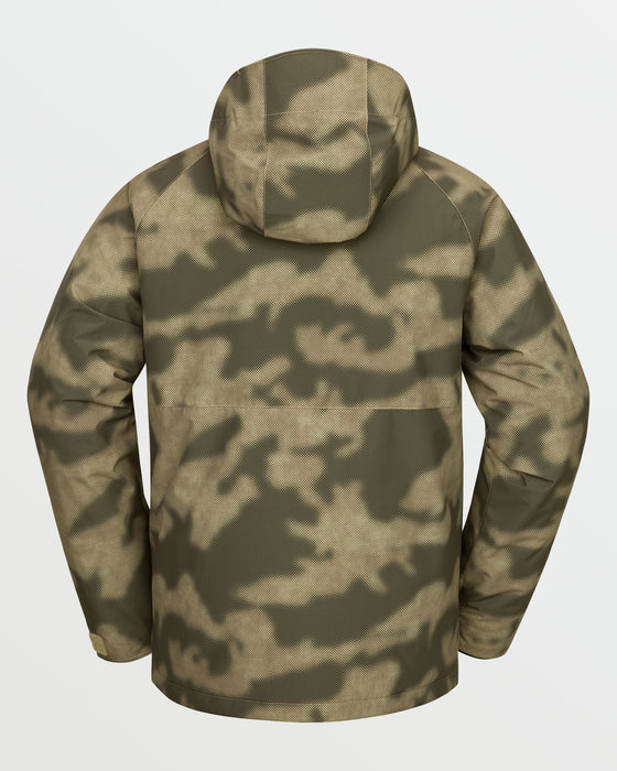 OUTLET】VOLCOM Mens 2836 Insulated Jacket - Camouflage
