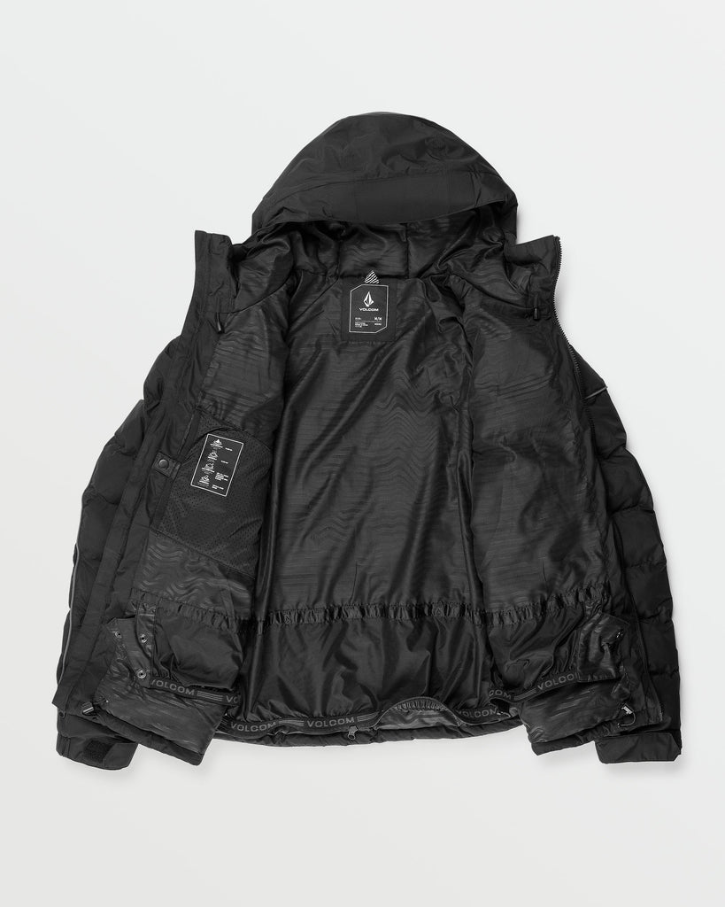 OUTLET】VOLCOM Mens Sew Down Jacket - Black