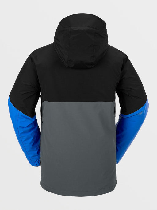 VOLCOM フード付きジャケット 黒と青 VOLCOM フード付きジャケット 黒と青 VOLCOM フード付き