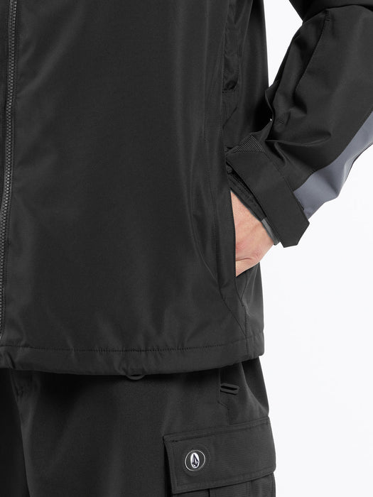 OUTLET】VOLCOM Mens Nightbreaker Jacket - Black @2buy