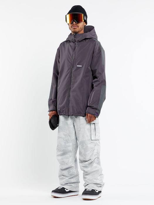 OUTLET】VOLCOM Mens Nightbreaker Jacket - Purple