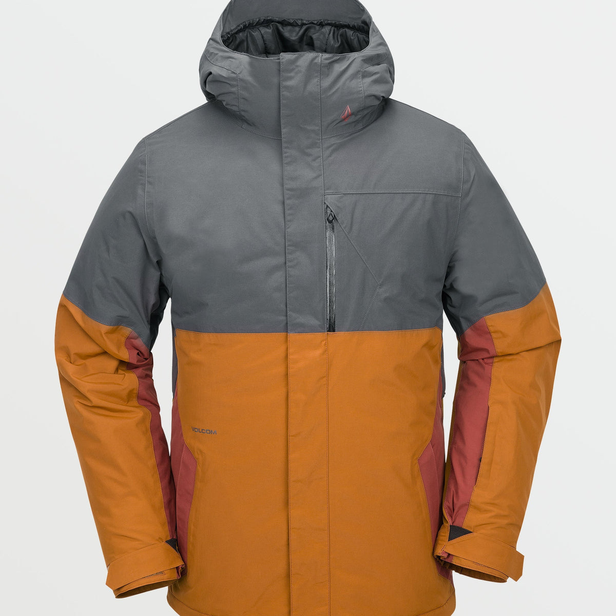 OUTLET FAMILY SALE】VOLCOM Mens L Gore-Tex Jacket - Caramel