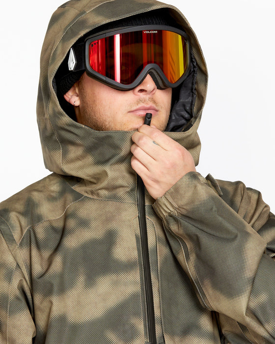 OUTLET】VOLCOM Mens Brighton Pullover - Camouflage