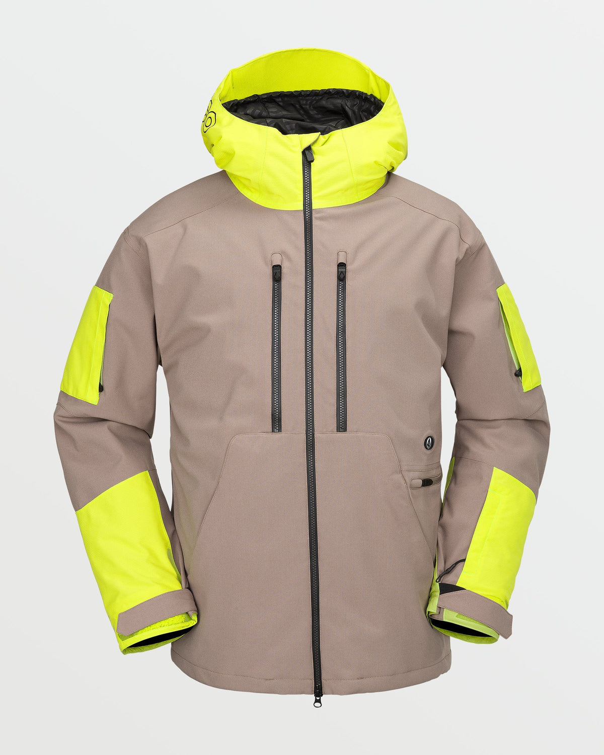 Volcom フード付きジャケット オリーブ Volcom フード付きジャケット オリーブ