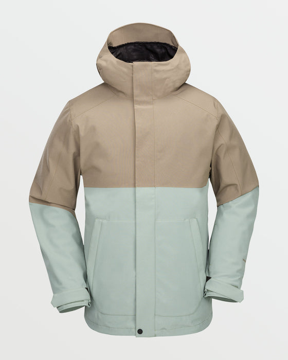 【OUTLET】VOLCOM Mens Brighton Full Zip Jacket - Agave