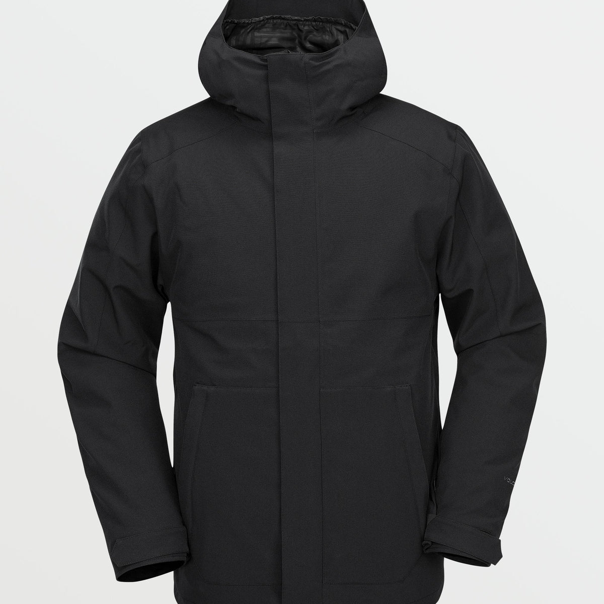OUTLET】VOLCOM Mens Brighton Full Zip Jacket - Black