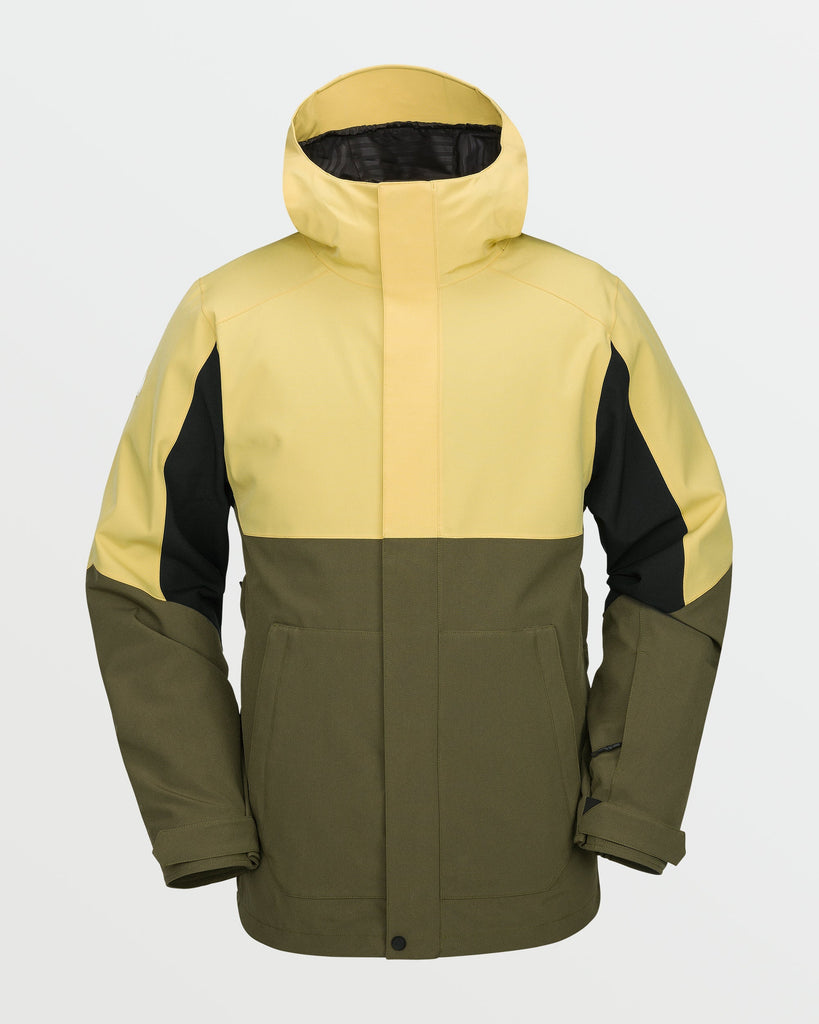 OUTLET】VOLCOM Mens Brighton Full Zip Jacket - Ivy