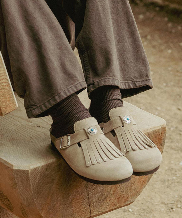 【OUTLET】 GENUINS ウィメンズ FRINGE　サンダル