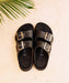 GENUINS ウィメンズ　HONOLULU　 サンダル 【2026年春夏モデル】 BLK / 25CM