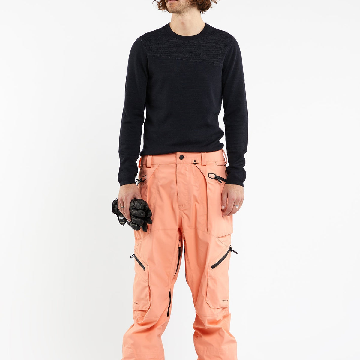 OUTLET】VOLCOM Mens Guch Stretch Gore Pants - Peach