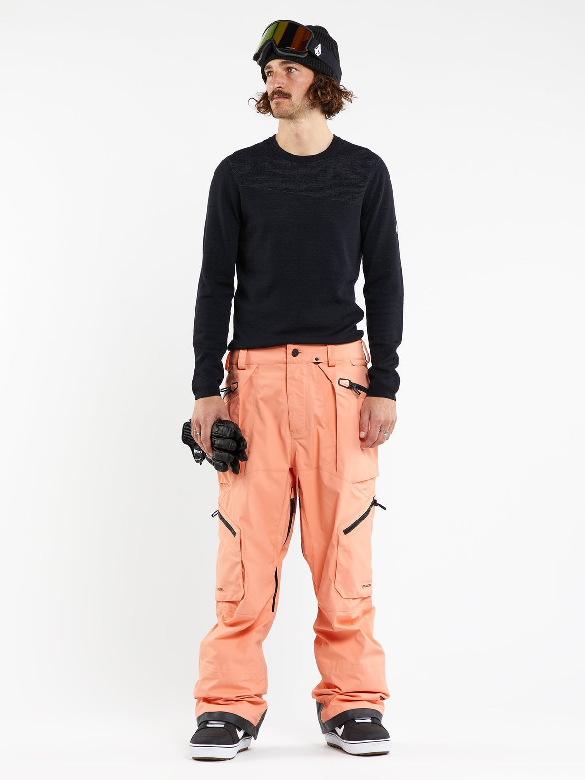 OUTLET】VOLCOM Mens Guch Stretch Gore Pants - Peach