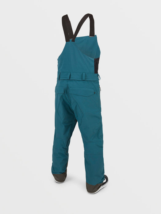 【OUTLET】VOLCOM Mens Rain Gore-Tex Bib Overalls - Black