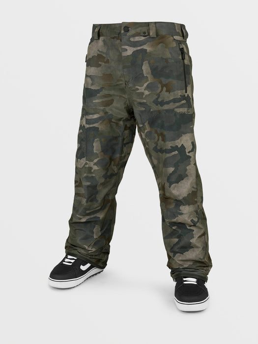 OUTLET】VOLCOM Mens L Gore-Tex Pants - Cloudwash Camo @2buy